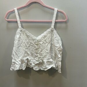 URBAN Romantics White Camisole Top Size Medium